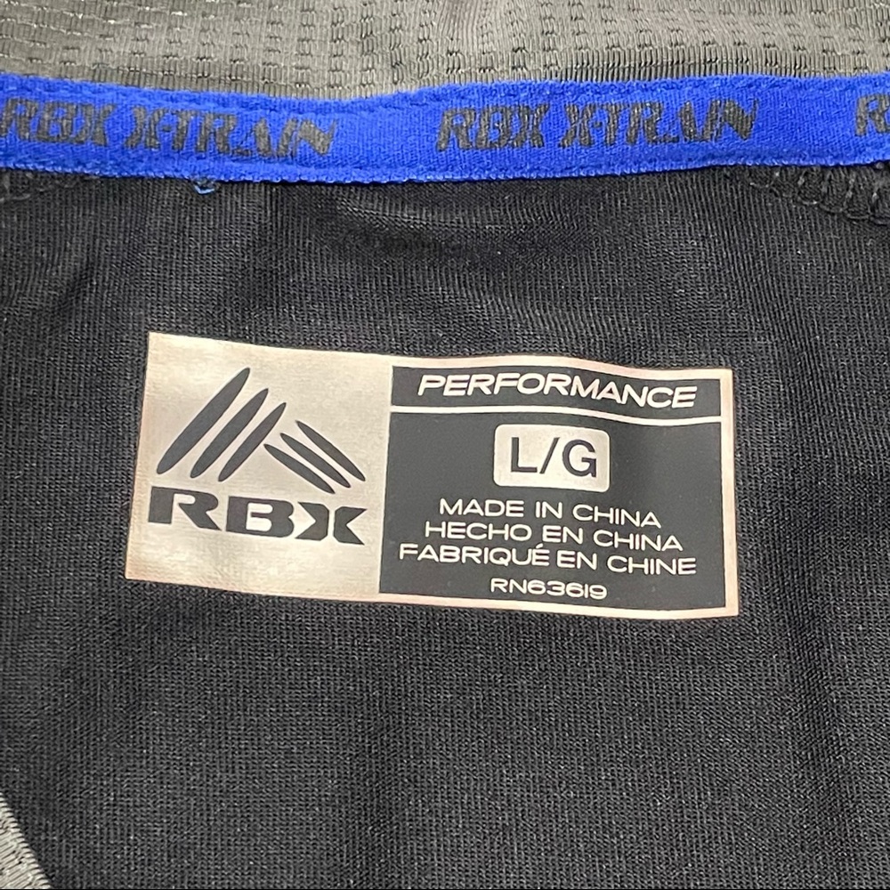 RBX Men’s Athletic Active Performance V-Neck T-Shirt Size L - Picture 5 of 15